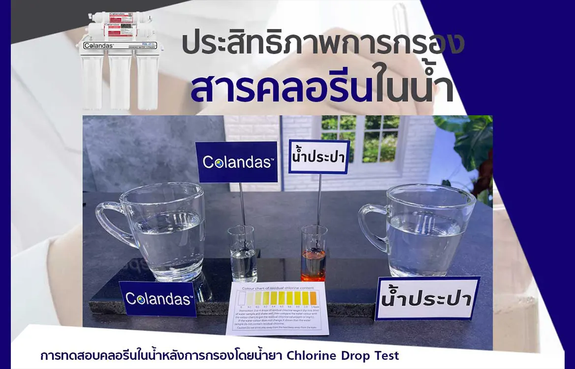 Chlorine Drop test