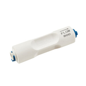 Flow 800 จำกัดอัตราน้ำทิ้ง 800 ml/min เหมาะกับไส้กรองเมนเบรนขนาด  300GPD